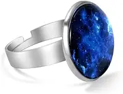 [FVQL] Adjustable Ring for Boys, space starry sky