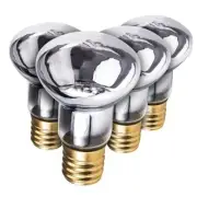 4 Packs R39 E17 25 Watt Lava Lamp Bulbs for Lava Lamps, Glitter Lamps, 2700K