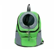 Pets Portable Backpack Shoulder Carrier Bag - Green