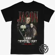 Jason Voorhees Tee Shirt Friday The 13th Scary Movie Halloween T-shirt