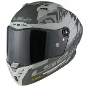 FF805 Thunder GP Aero Polar Matt Black Full Face Helmet