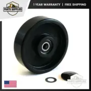 Pallet Jack Steer Wheel Assy for Eagleman ES and 60A Poly on Nylon EA E183-A-ST