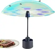 Fly Fans for Tables | Gnat Spinner Away with Light,Energy-Saving Gnat and Fly Away Fan for Patio Camping Restaurant Poolside Garden