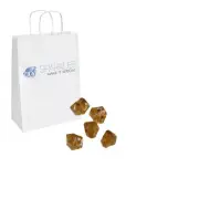 1lb Bag Brown Ice Rocks Table Scatter Wedding Special Event Party Vase Decor