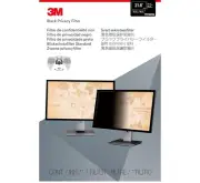 3M Frameless Blackout Privacy Filter for 21.6" Widescreen Flat Panel Monitor.