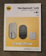 Yale Approach™ Lock with Wi-Fi + Keypad Touch - Silver