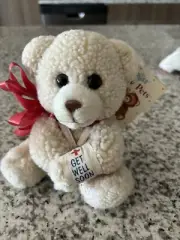 RUSS Luv Pets Toy Stuffed Bear "Get Well Soon" orig. Tag, EUC, GIFT