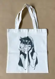 Junji Ito's - "Tomie" Two Face Canvas Tote Bag NEW!