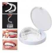 US Smile On Upper＆Bottom Set False Teeth Cover Denture Tooth Dental Veneers