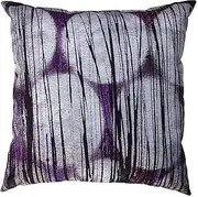Deny Designs Sophia Buddenhagen Alphabet Throw Pillow, Purple Spotlight, 20"x20"