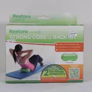 Restore by Gaiam Strong Core & Back Kit Therapy Ball and DVD