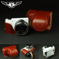 在飛比找Yahoo!奇摩拍賣優惠-TP NEX-3N SONY  新款開底式真皮相機皮套 +T