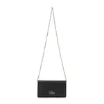 [Chloe] Chloe-Black Buffalo Leather Iconic Shoulder Bag-Donna OS OS