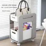 MOBILE TROLLEY, HOUSEHOLD OFFICE BAG, BOOK STORAGE SHELF UND