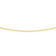 9ct Gold 50cm Solid Double Curb Chain