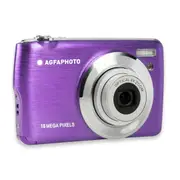 AGFAPHOTO 18MP Compact Zoom Digital Camera with 2.7-inch LCD and Full HD Video Recording, Realishot DC8200, Purple