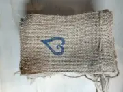 10 Small Burlap Bags with Drawstring 4x6 Burlap jute Gift Bag for Wedding Favors