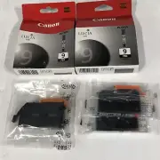 Genuine Canon Pixma PGI-9PBK Photo Black Ink Tanks - Qty 5