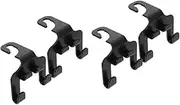 SOESFOUFU 4 Pcs Hooks for Cars Seat Headrest Car Hooks for Purses and Bags Headrest Hooks for Vehicle Car Bag Hooks Car Seat Headrest Hook for Bags Purse Hanger for Cars Car Purse Hooks