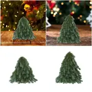Small Desktop Artificial Christmas Tree for Window Accessories Xmas Ornament