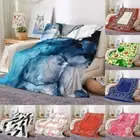 Flannel Blanket Sofa Nap Blanket Bed Sheet Blanket Air Conditioning Blanket