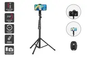 Adjustable Camera & Phone Tripod with Remote Control