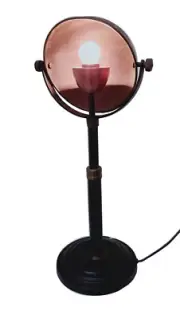 Nautical Marine Spotlight Study Table Lamp Antique Copper Lamp Office Decor Lamp