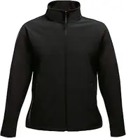 [REGATTA] Womens/Ladies Ablaze Printable Soft Shell Jacket (UK Size: 12 UK) (Black/Black)