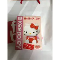 在飛比找蝦皮購物優惠-[全新］KEEPPLEY Hello Kitty積木玩具 K