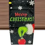 BEZANU Christmas Table Runner, Christmas Dining Table Decoration for Home Party Decor (33 x 183cm/13 x 72in)