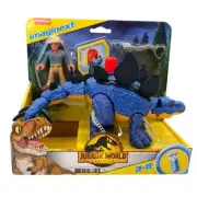 Fisher-Price Imaginext Jurassic World Stegosaurus & Dr. Grant Dinosaur Play Set