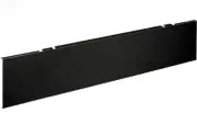 UNIVERSAL MODESTY PANEL STEEL NON TACKABLE (38w X 0.13d X 9.63h) Black