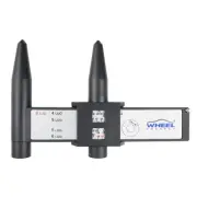 WHEEL CONNECT PCD Gauge，Wheel/Rim Bolt Pattern Measuring Tool, PCD Ruler, Sli...