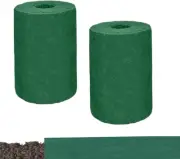 Biodegradable Grass Seed Mat Rolls, 2Pcs Biodegradable PVC Roll Out Grass Seed M