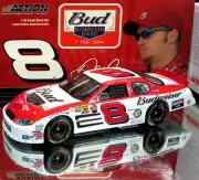DALE EARNHARDT JR 2004 BUDWEISER SHOOTOUT "BORN ON DATE" ACTION 1/24 SCALE