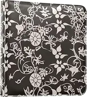 Black and White Floral Pattern Photos Album Photo Book Self Adhesive Pages Photo Albums Book Childhood Photo Album 4x7