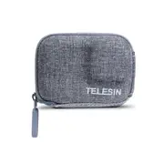 TELESIN Camera Case - For GoPro HERO13/12/11 Black/10/9 - Grey Fabric