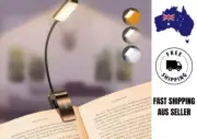 Gritin 9 LED Clip on Book Light, 3 Eye-Protecting Modes Flexible Reading Light