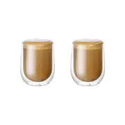 Baccarat Barista Cafe Double Wall Glass Set of 2 250ml