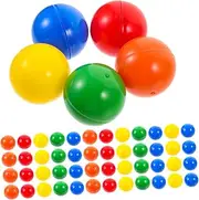 INOOMP Colorful Balls Assorted Table Tennis Balls for Party Games Raffles and Events Durable Easy to Recognize for Fun Activities