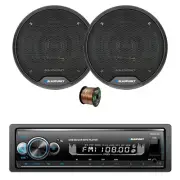 Blaupunkt IRVINE140 Bluetooth Receiver, 2x 6" 40W Car Speaker, Wire