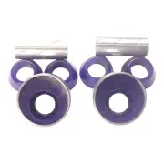 SuperPro Front Control Arm Lower Inner Rear Bush Kit Double for Holden Viva JF
