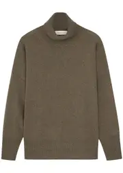 Skall Studio Dello Roll-neck Cashmere-blend Jumper - Brown - XS XS