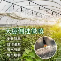 在飛比找樂天市場購物網優惠-大棚倒掛噴頭微噴霧化滴灌系統自動噴淋養殖農業灌溉噴藥園藝溫室