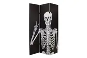 Canvas Peace Skeleton Room Divider Screen