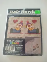 Dale Burdett Waste Canvas Cross Stitch Kit Clowns WC005 NEW