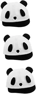 [OATIPHO] 3pcs Adorable Panda Hat Baby/Toddler Sun Hat Boys and Girls Baseball Cap Birthday Present