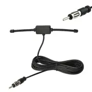 Car Stereo AM FM Dipole Antenna,Hidden Adhesive Mount AM FM Radio Antenna 3M