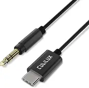 Cubilux USB C to 3.5mm Audio Aux Jack Cable for iPhone 16/15 Pro Max, USB Type C to 3.5 mm Headphone Car Cord Compatible with Galaxy S25 S24 S23 S22 S21 Ultra, iPad Pro 13/12.9/11, Pixel 9/8/7, 4FT