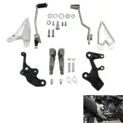 Driver Rider Foot Pegs Footrest Bracket Fit For Kawasaki Ninja 400 2018-2024